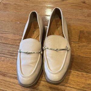 SARTO By Franco Sarto Cream Loafers